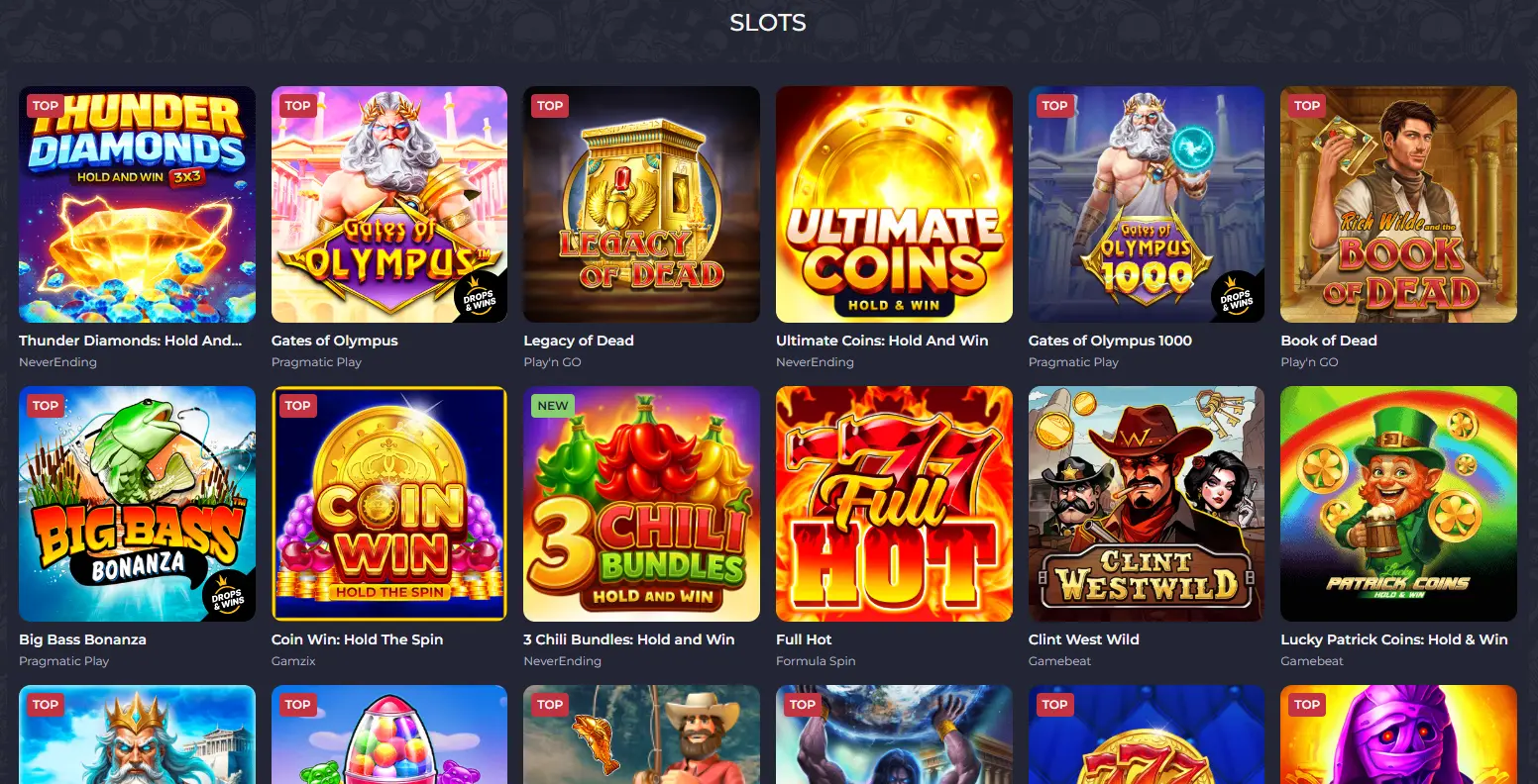 Rolling Slots Casino Slots